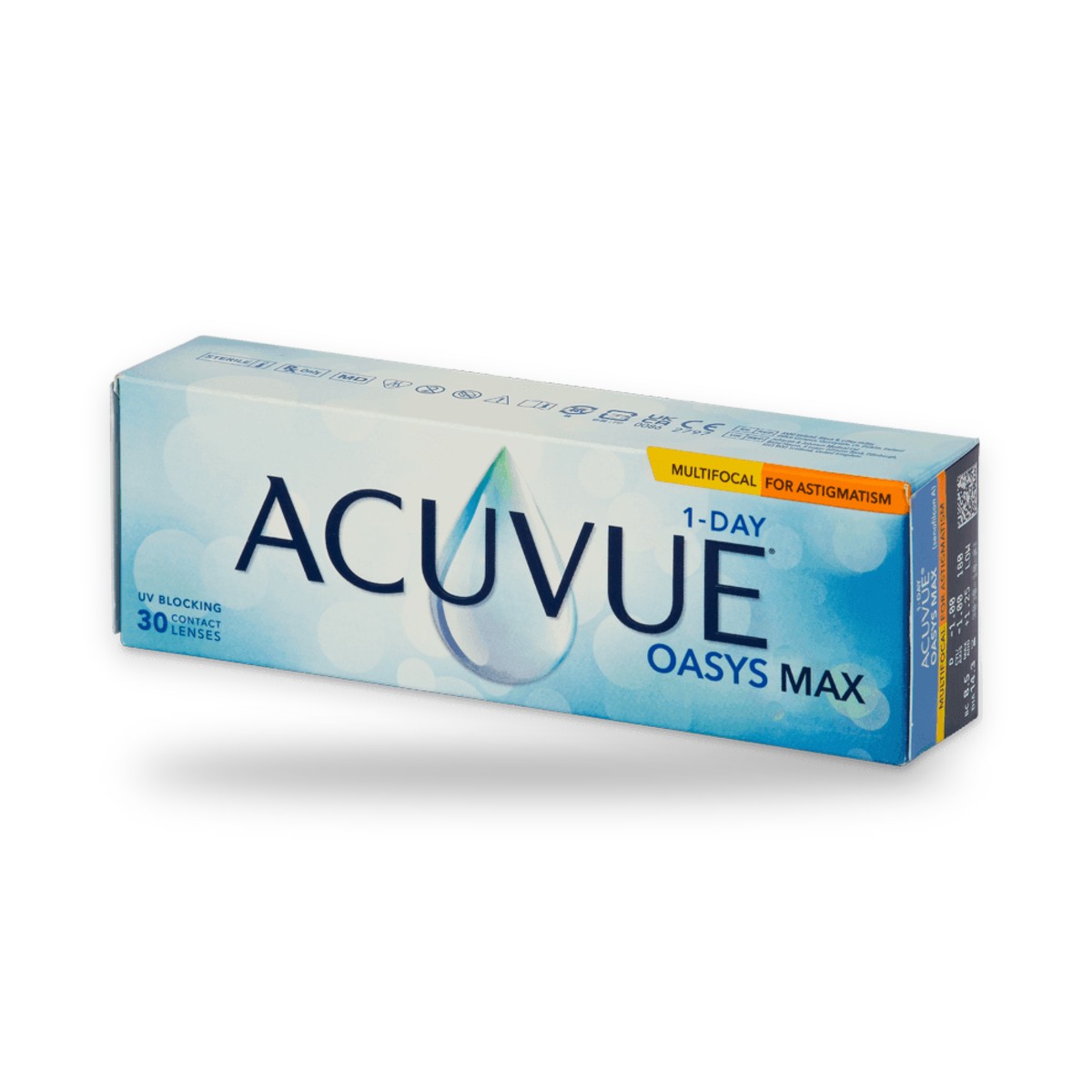 Acuvue Oasys MAX 1-Day Multifocal for Astigmatism (30 lenti)