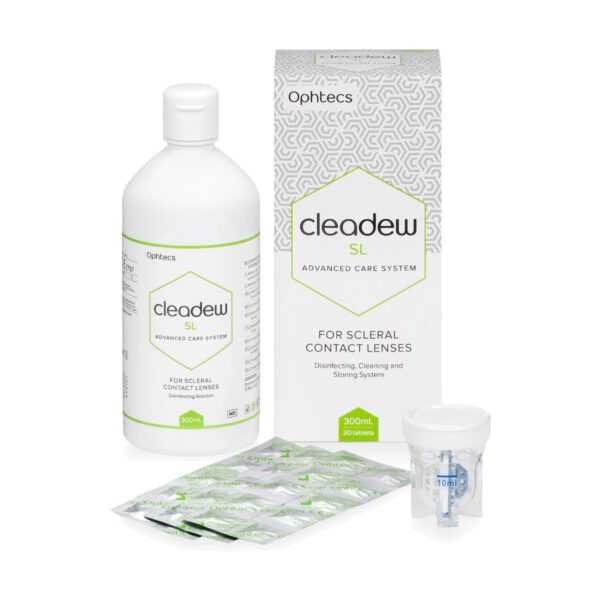 Cleadew SL 300 ml – sistema di pulizia per lenti sclerali