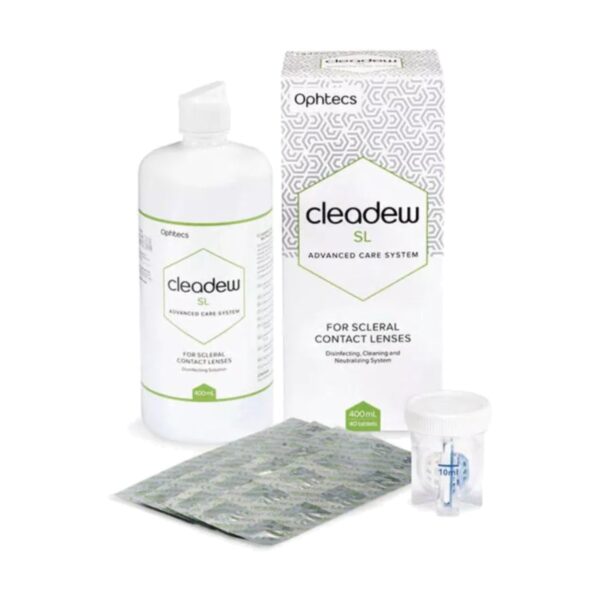 Cleadew SL 300 ml – sistema di pulizia per lenti sclerali