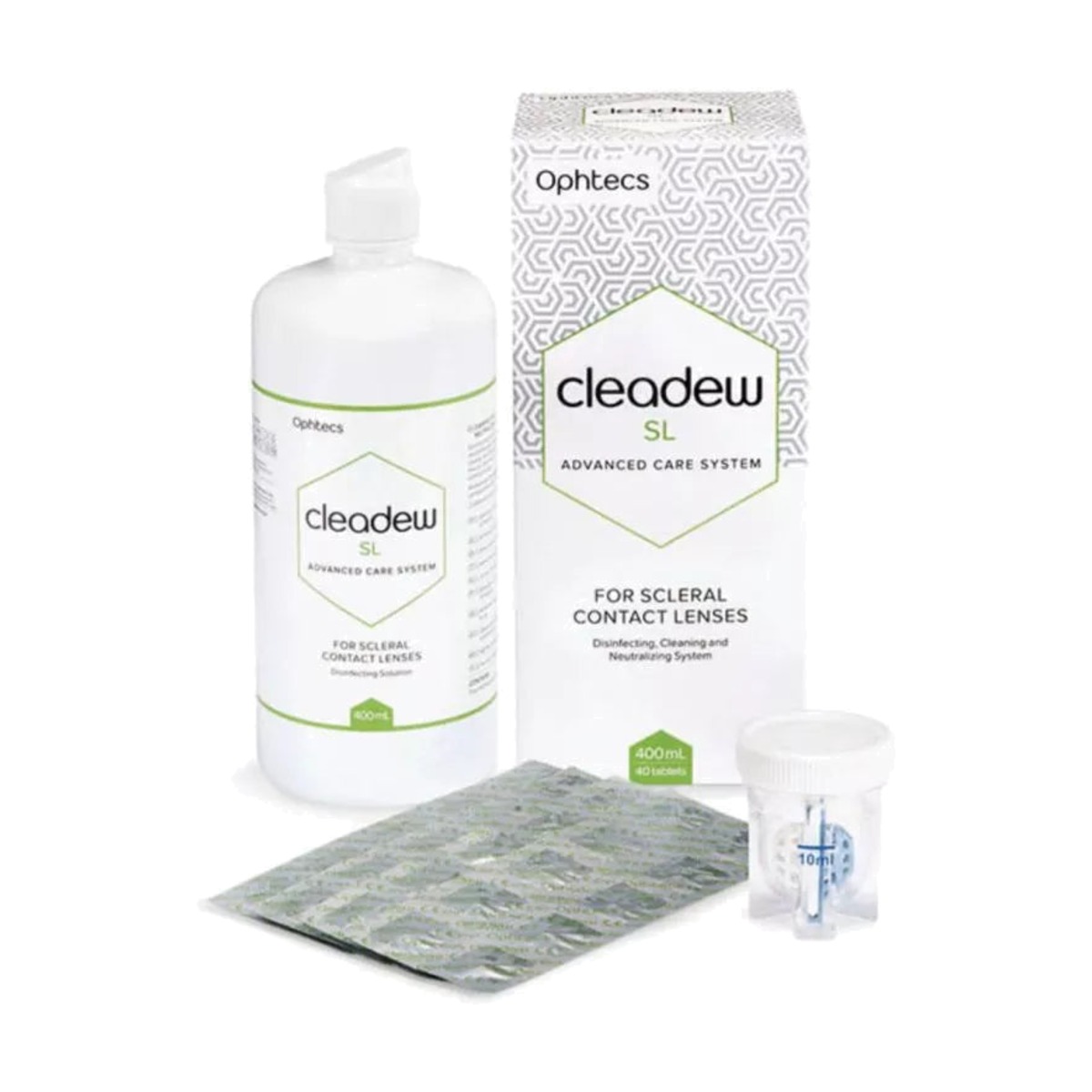 Cleadew SL 300 ml – sistema di pulizia per lenti sclerali