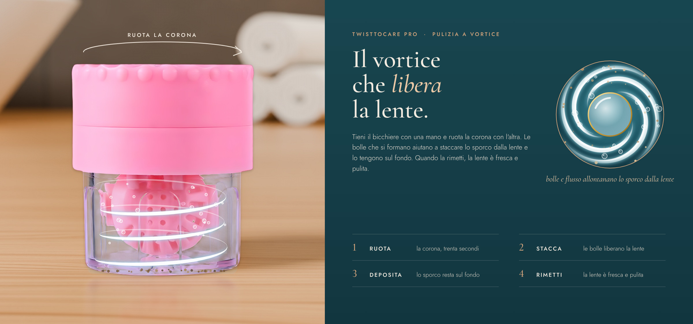 TwistToCare Pro: come funziona la pulizia a vortice