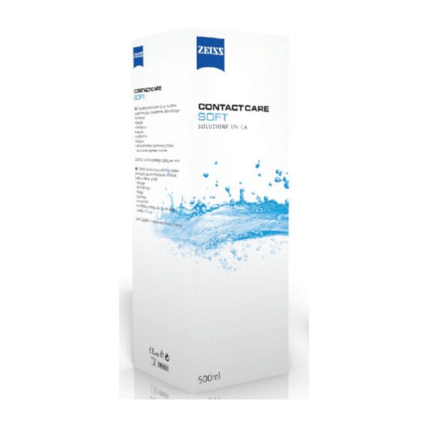 Zeiss Contact Care Soft 500 ml – Soluzione unica per lenti a contatto morbide